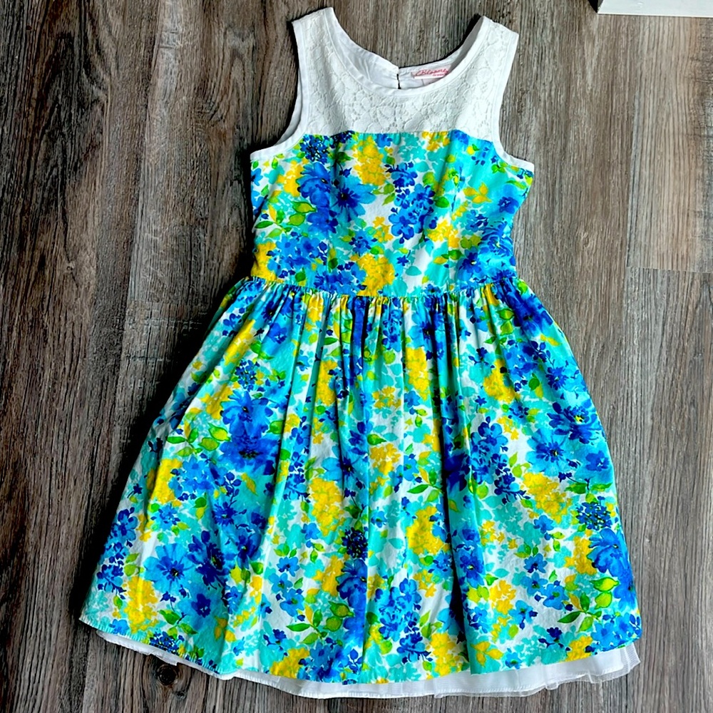 Girls size 10 spring dress